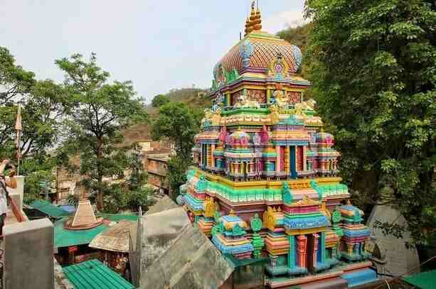 Neelkanth Mahadev Temple amidst Himalayan forests near Rishikesh